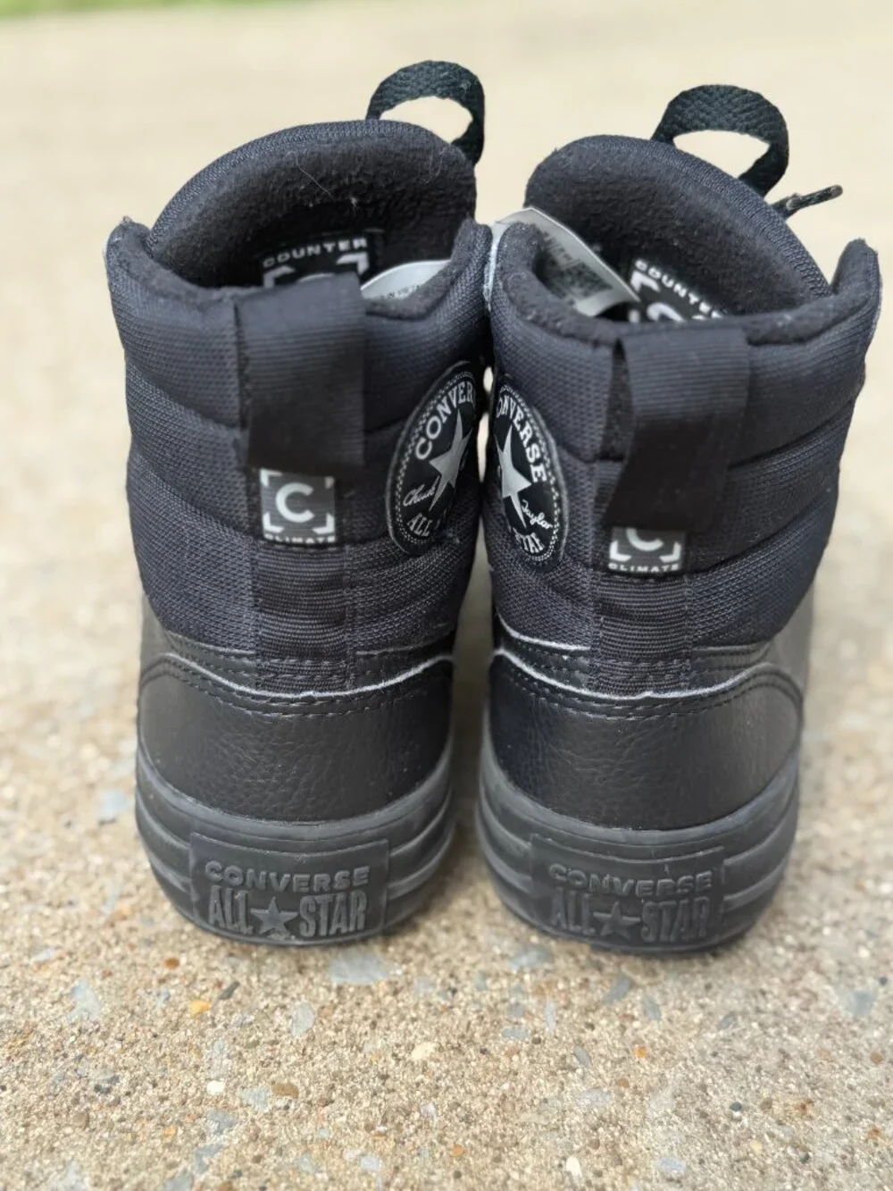 Converse Counter Climate Berkshire Boot Black Kids Size 3 Youth Gorpcore Hiker 4